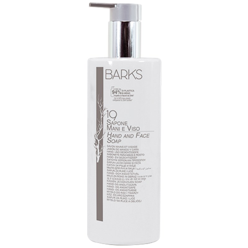 Sapone Mani Viso e Corpo 500ml Linea Barks a.rt BRKSM500D