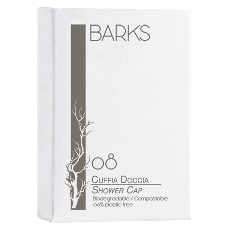 Cuffia Doccia Biodegradabile Linea Barks art. BRKCDAS-2