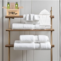 Kit Malta - Completo Biancheria da Bagno + linea cortesia per Hotel e B&B