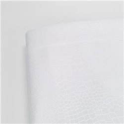 Completo Letto No Stiro Martellato SINGOLO Bianco per Hotel e BeB