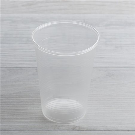 Bicchiere di plastica imbustato 250 cc G02
