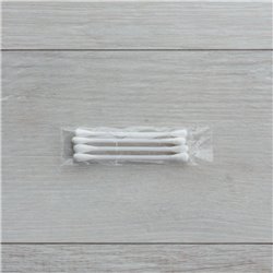 4 COTTON FIOC IN SACCHETTO TRASPARENTE, LINEA NO LOGO CB_BK