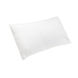 Copricuscino alberghiero sanitario in spugna jacquard 52x82cm