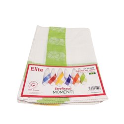 Set 6 pezzi strofinacci momenti per Hotel e Beb