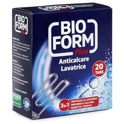 BIOFORM PLUS ANTICALCARE PER LAVATRICI - 20 TABS (240 g) PULIZIA E IGIENE
