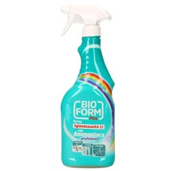 Igienizzante Spray all'Ammoniaca Bioform Plus - Sgrassa, Lucida e Profuma